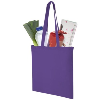 Shopper in cotone 140 g/m² Madras - 7L