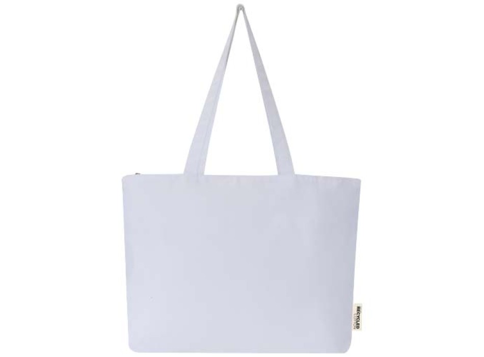 Shopper in cotone 320 g/m² con zip Ningbo - 15L