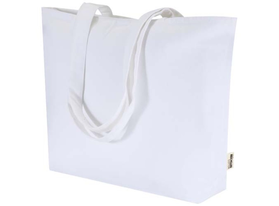 Shopper in cotone 320 g/m² con zip Ningbo - 15L