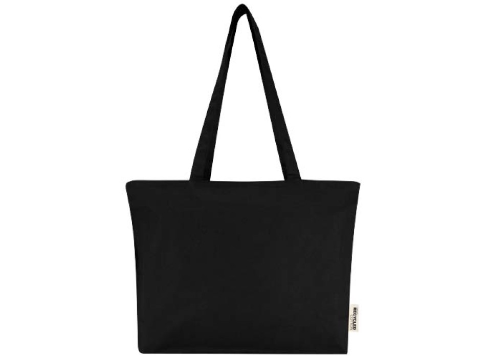 Shopper in cotone 320 g/m² con zip Ningbo - 15L