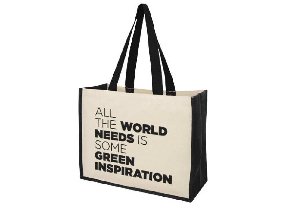 Shopper in iuta e canvas 320 g/m² Varai - 23L