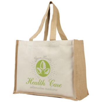 Shopper in iuta e canvas 320 g/m² Varai - 23L