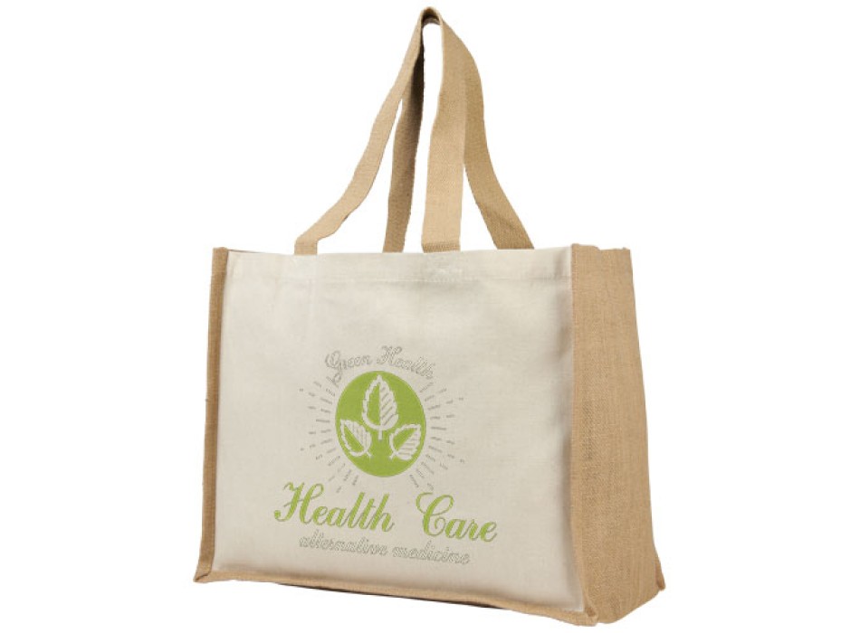 Shopper in iuta e canvas 320 g/m² Varai - 23L