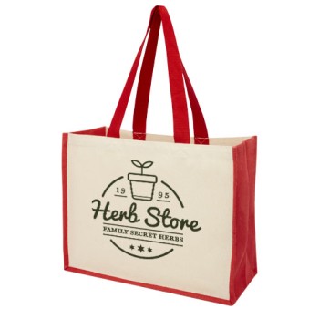 Shopper in iuta e canvas 320 g/m² Varai - 23L