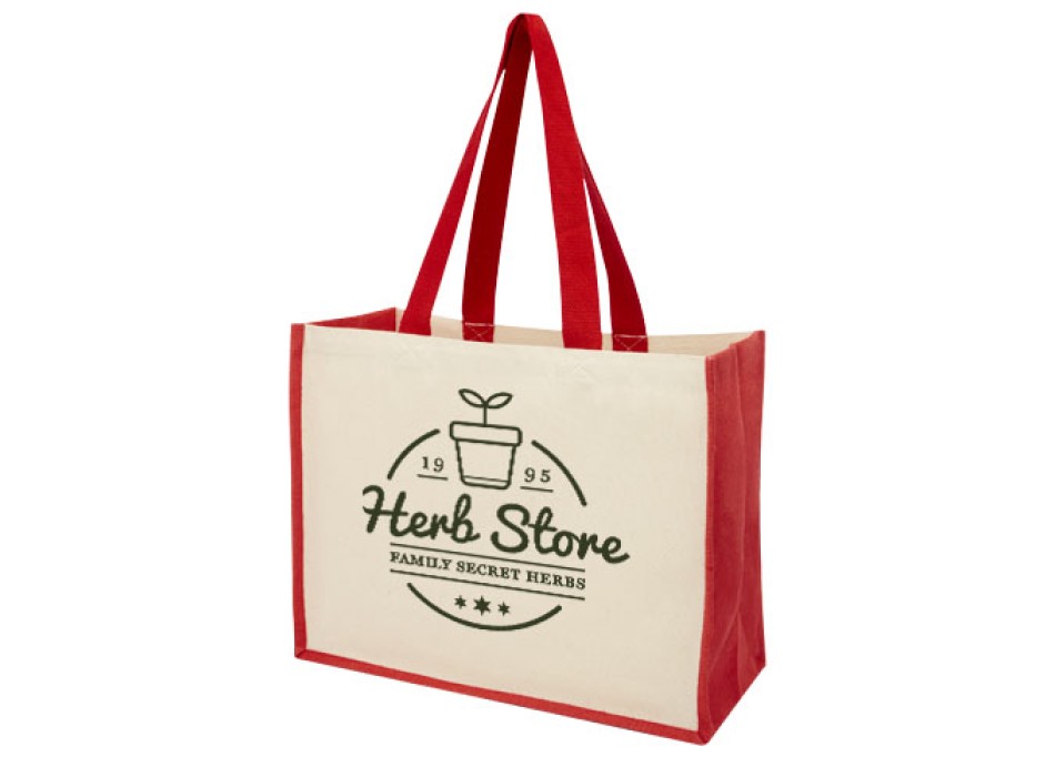 Shopper in iuta e canvas 320 g/m² Varai - 23L