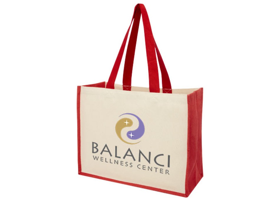 Shopper in iuta e canvas 320 g/m² Varai - 23L