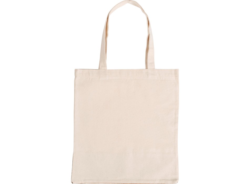 Shopping bag in cotone con base in sughero Dalia