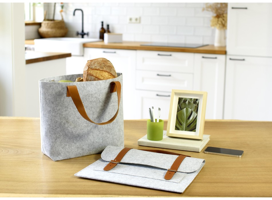 Shopping bag in feltro rPET Hunter
