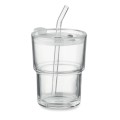 SIP - Bicchiere in vetro con cannuccia 4