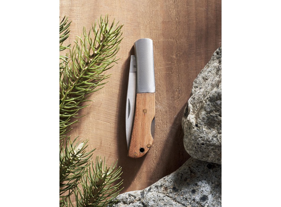 SKARP - Coltello pieghevole in acacia