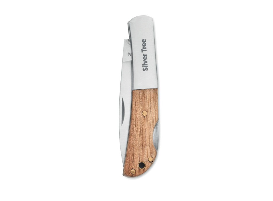 SKARP - Coltello pieghevole in acacia