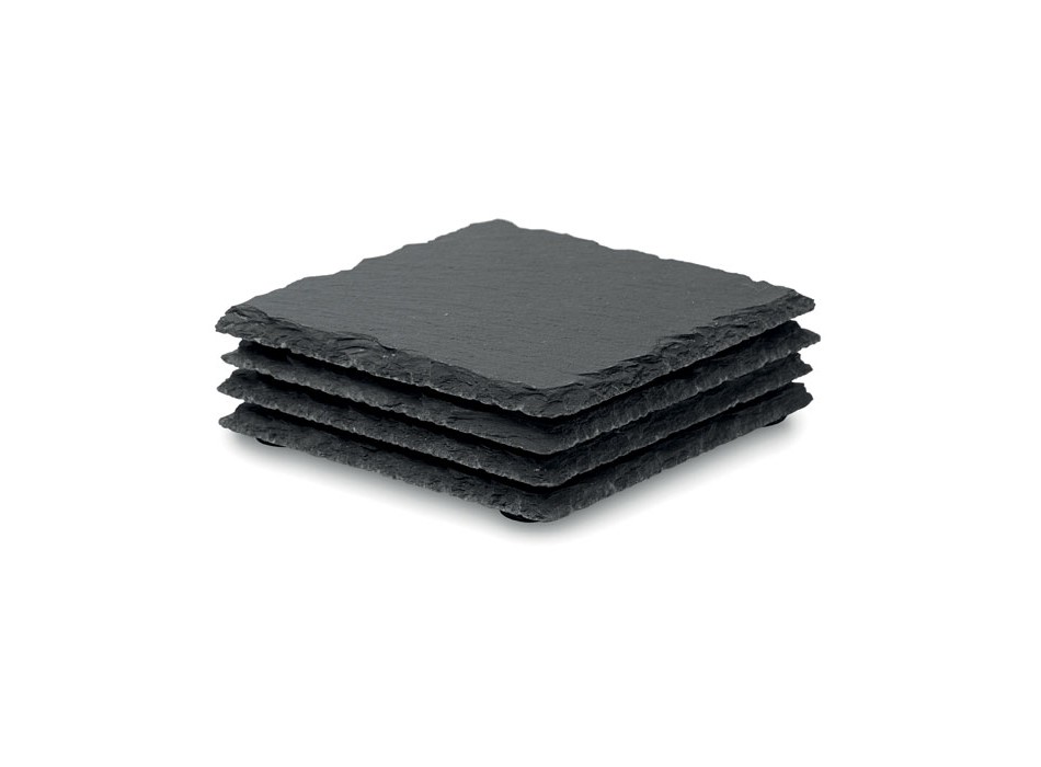 SLATE4 - Sottobicchieri con base in EVA