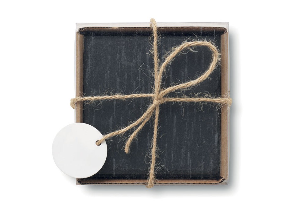 SLATE4 - Sottobicchieri con base in EVA