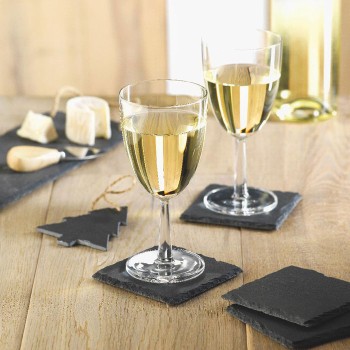 SLATE4 - Sottobicchieri con base in EVA