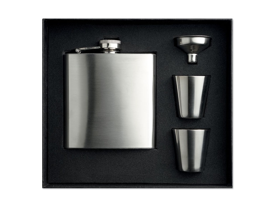 SLIMMY FLASK SET - Set fiaschetta con due bicchie
