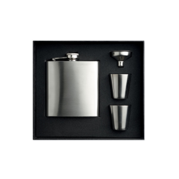 SLIMMY FLASK SET - Set fiaschetta con due bicchie