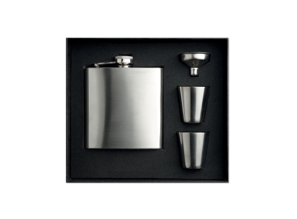 SLIMMY FLASK SET - Set fiaschetta con due bicchie