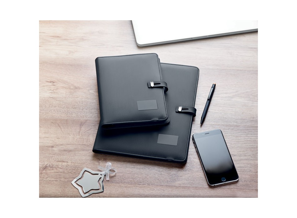 SMARTFOLDER - Blocco A4 con powerbank