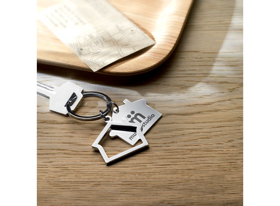 SNIPER - Portachiavi in metallo &#39;casa&#39;