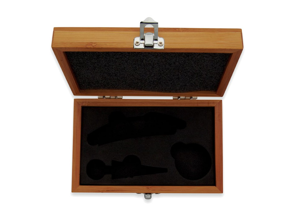 SONOMA - Set vino con scatola in bambu