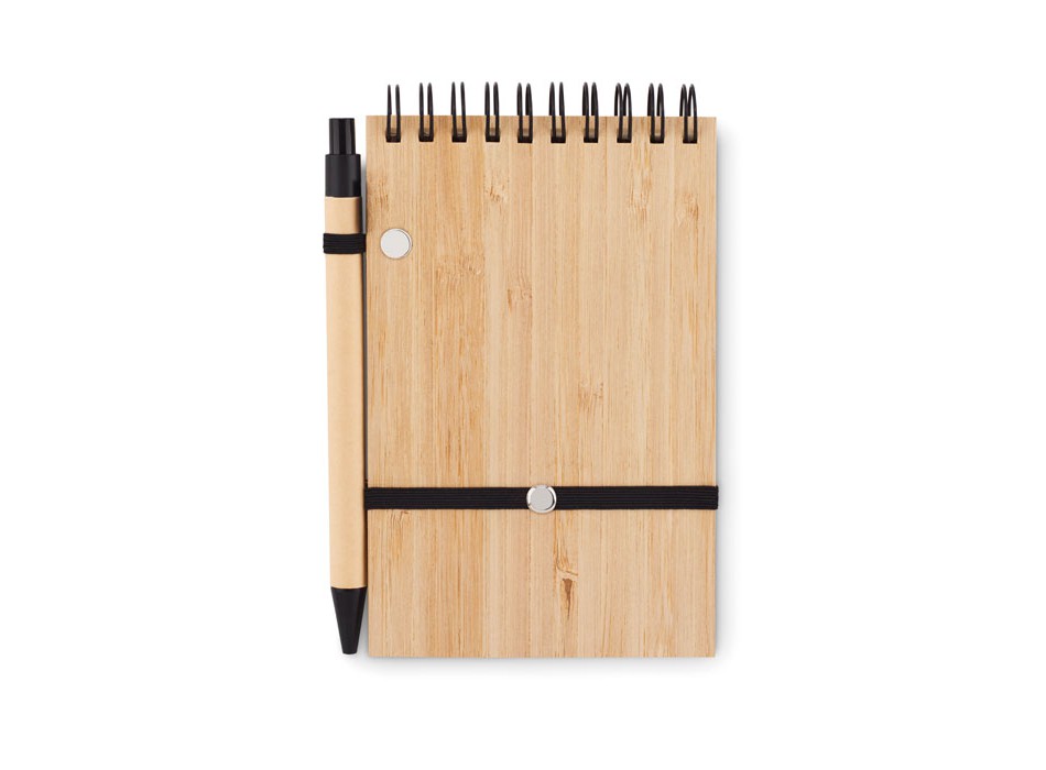 SONORABAM - Set quaderno A6 in bamboo