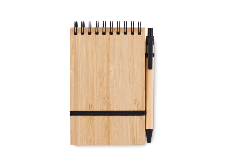 SONORABAM - Set quaderno A6 in bamboo
