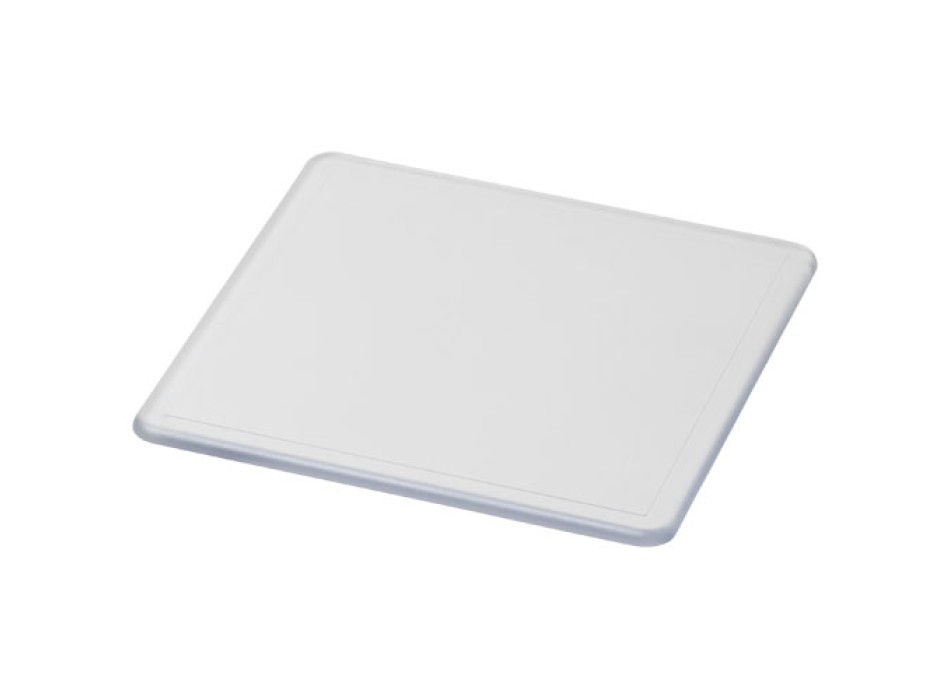 Sottobicchiere Renzo in plastica di forma quadrata