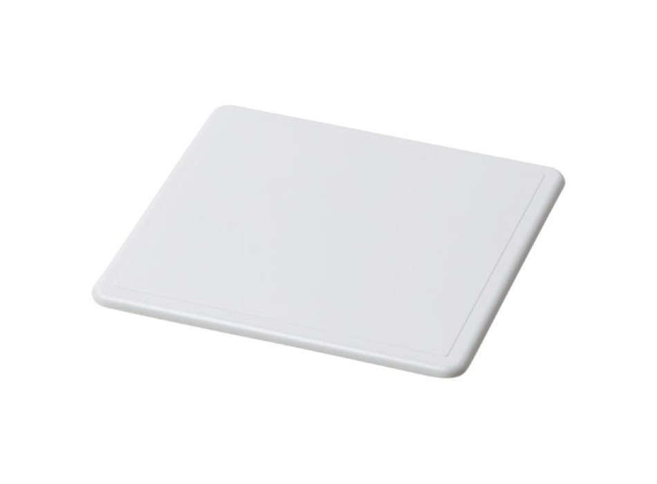 Sottobicchiere Renzo in plastica di forma quadrata