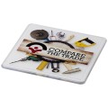 Sottobicchiere Renzo in plastica di forma quadrata