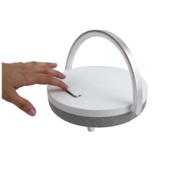 Speaker Bluetooth® 4 in 1 da 10 W con luce LED e base di ricarica wireless Prixton