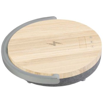 Speaker Bluetooth® 4 in 1 da 10 W con luce LED e base di ricarica wireless Prixton