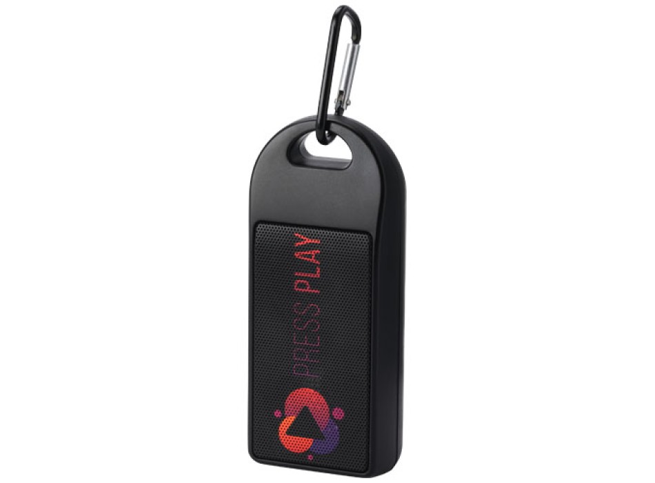 Speaker Bluetooth® IPX4 in plastica riciclata RCS da 3 W Omni