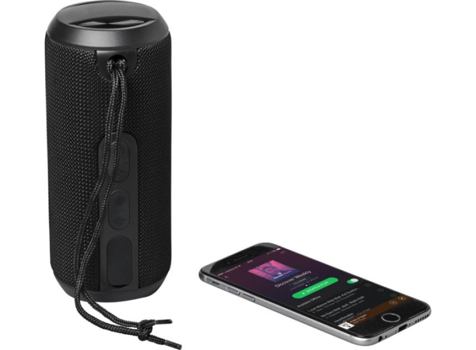 Speaker Bluetooth® Rugged in tessuto impermeabile - Nero