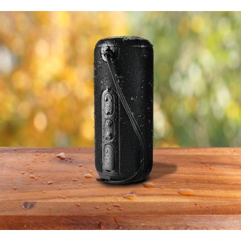 Speaker Bluetooth® Rugged in tessuto impermeabile - Nero