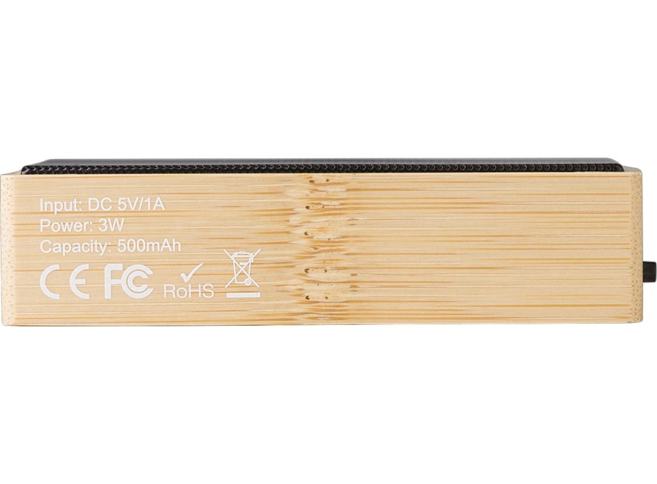 Speaker wireless in bambù Fox