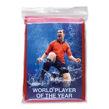 SPRINKLE - Poncho pieghevole in polybag