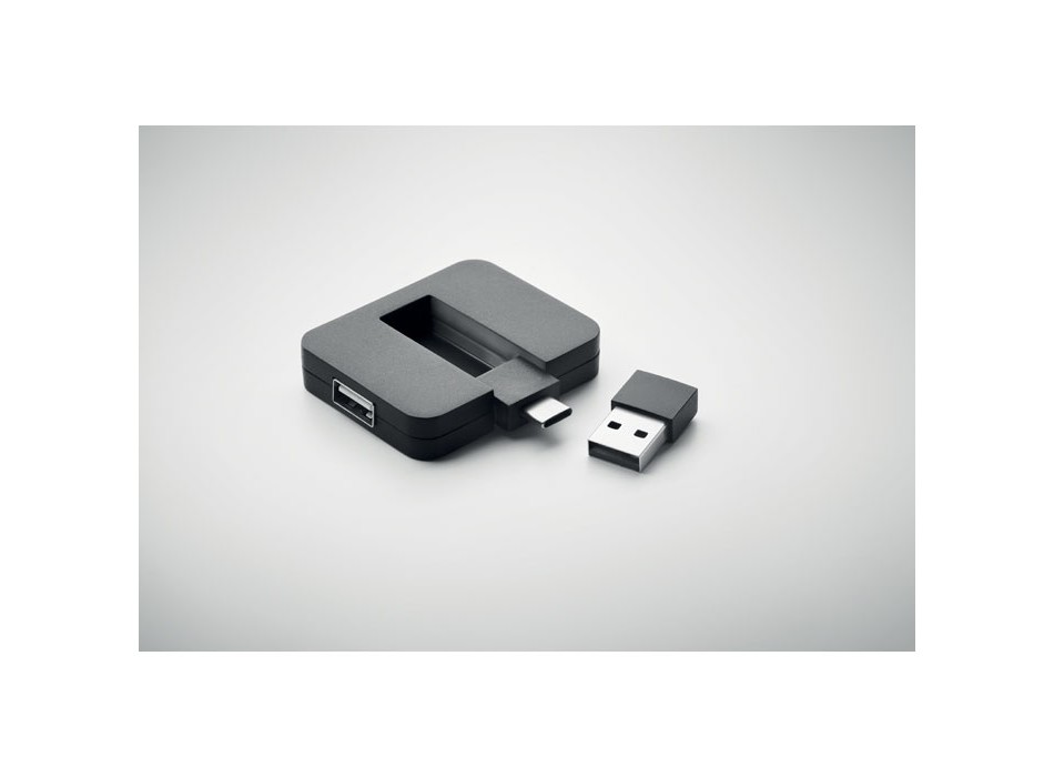 SQUARE-C - Hub USB a 4 porte