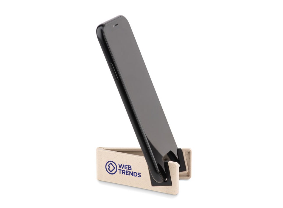 STANDOL+ - Porta telefono in bamboo/ABS