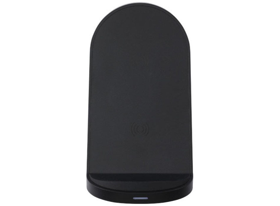 Stazione di ricarica in plastica riciclata RCS a doppia bobina da 15 W Loop