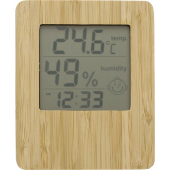 Stazione meteorologica in bamboo e ABS Piper