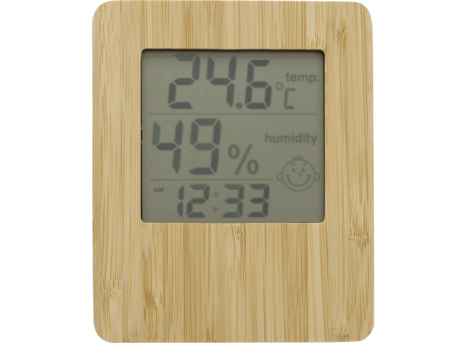 Stazione meteorologica in bamboo e ABS Piper
