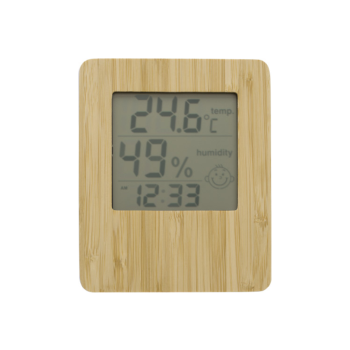 Stazione meteorologica in bamboo e ABS