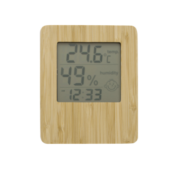 Stazione meteorologica in bamboo e ABS