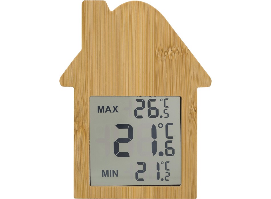 Stazione meteorologica in bambù a forma di casa Lane