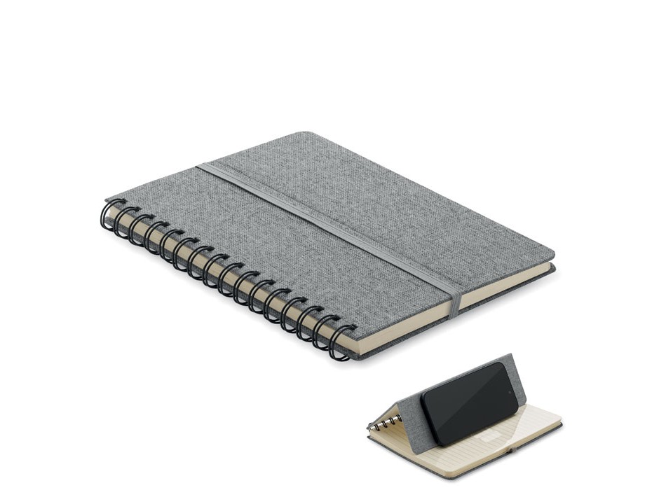 STRATA - Notebook A5 con supporto per te
