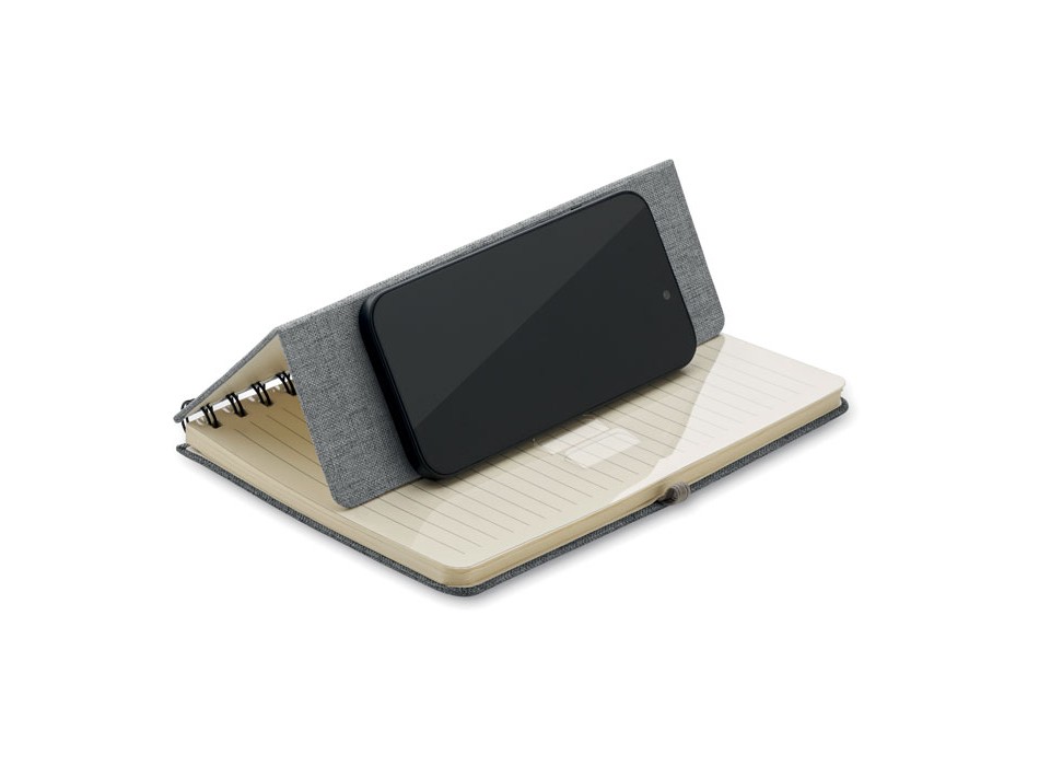 STRATA - Notebook A5 con supporto per te