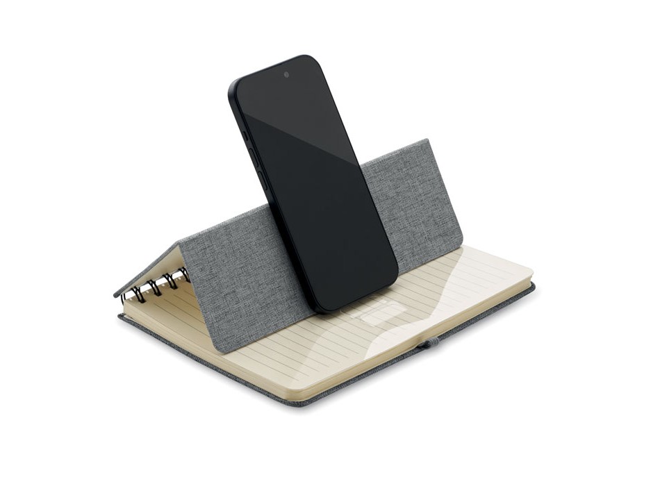 STRATA - Notebook A5 con supporto per te