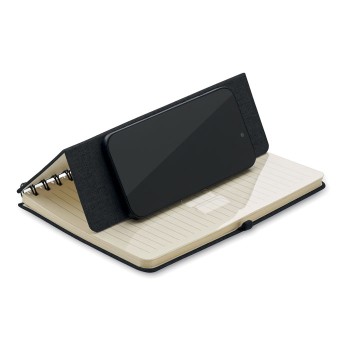 STRATA - Notebook A5 con supporto per te