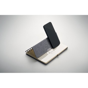 STRATA - Notebook A5 con supporto per te