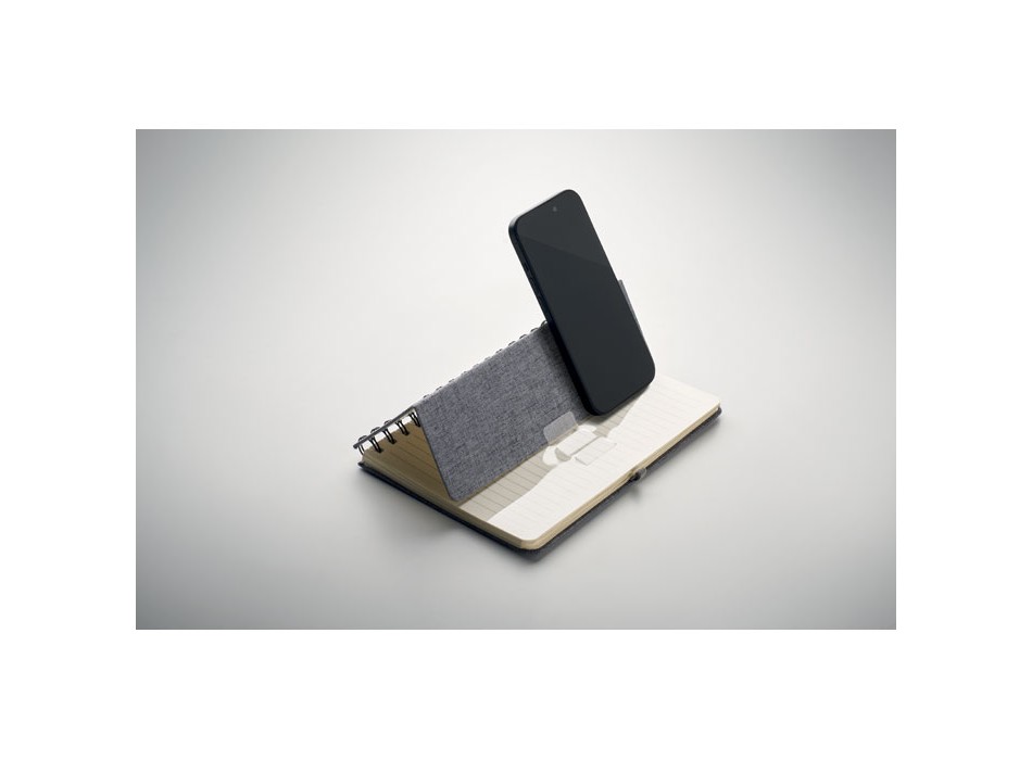 STRATA - Notebook A5 con supporto per te
